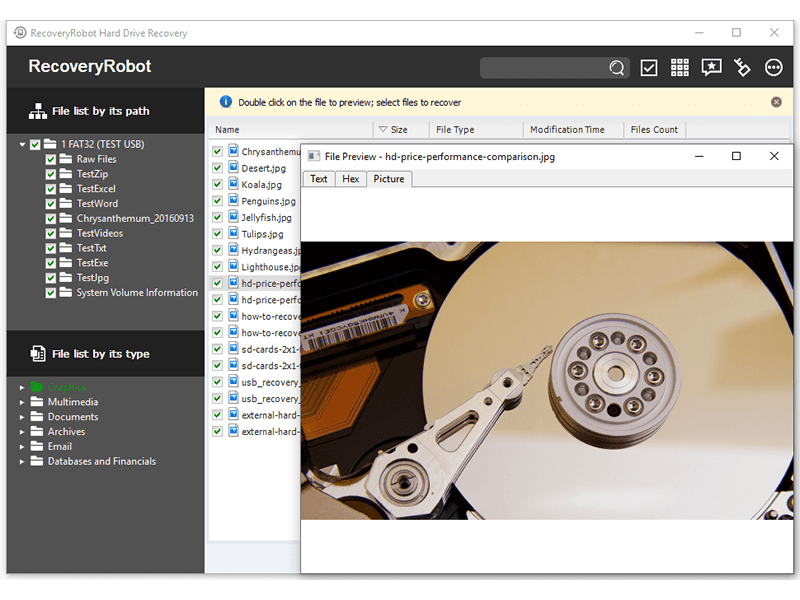Windows 10 RecoveryRobot Hard Drive Recovery full