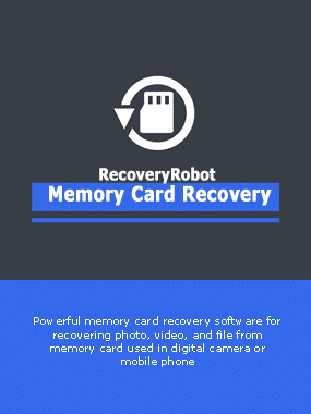 RecoveryRobot Cuadro de recuperación de tarjeta de memoria