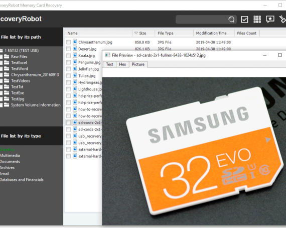 Samsung SD Memory Card Recovery Software