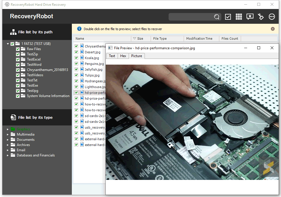 RecoveryRobot SSD recovery software